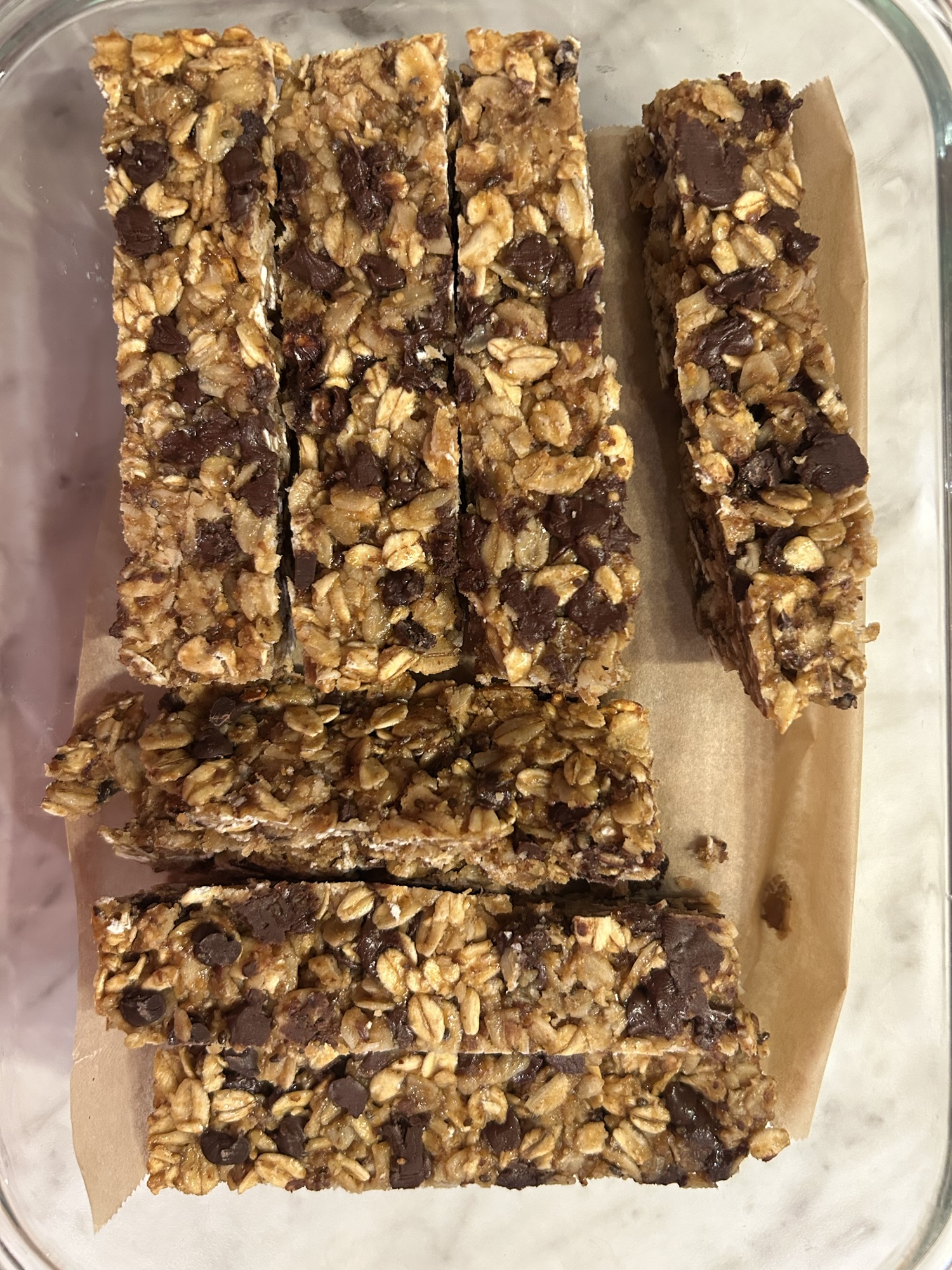 🍫 5-Ingredient Granola Bars